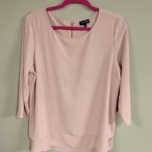 Light rose flowy shirt